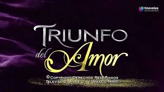 Triunfo Del Amor  Entrada 3  Univision Tlnovelas [upl. by Cichocki]