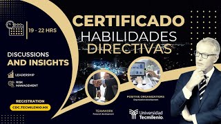 Certificado en Habilidades Directivas 20112024 [upl. by Nnailuj527]