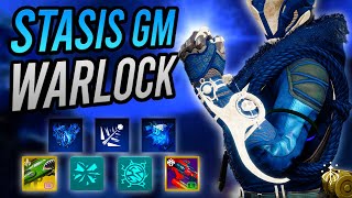 This Osmiomancy Gloves Stasis Warlock SLAYS Endgame Content Destiny 2 Warlock Build [upl. by Gnihc]