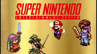 Top 30 best SNES RPG amp Action adventure games [upl. by Jac]