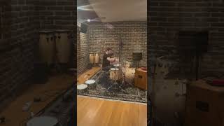 Last day here at Electrical Audio in Chicago Here is Tony Recording a a rad drum beat enjoy [upl. by Feerahs267]