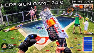 NERF GUN GAME 240  Nerf First Person Shooter [upl. by Eiboj]