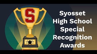 Syosset Senior Awards 2023  Special Recognitions [upl. by Hsac]