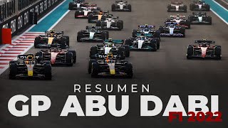 Resumen del GP de Abu Dabi  F1 2022  Víctor Abad [upl. by Sillek]