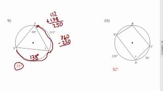 How to Study Central and Inscribed Angles of a Circle Problem Set 2 [upl. by Bernadene]