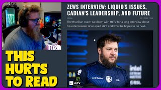 fl0m Reacts to Team Liquids DISASTER Roster [upl. by Lita]