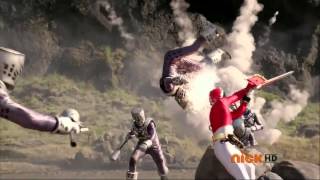 Power Rangers Super Megaforce Legendary War With Theme Song [upl. by Ahsinej]