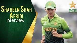 Shaheen Shah Afridi Interview at Edinburgh  PCB [upl. by Alyak]