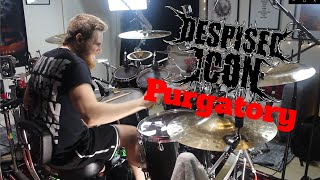 Despised Icon  Purgatory  Drum Cover [upl. by Aronoff320]