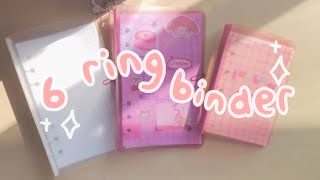 🍒 how to make 6 ring binder [upl. by Nyletak]