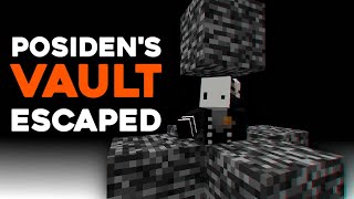 Escaping Minecrafts Most Secure Prison poseidons vault [upl. by Gibb446]