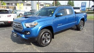 SOLD 2016 Toyota Tacoma Double Cab TRD Sport Walkaround Start up Tour and Overview [upl. by Aitnom]