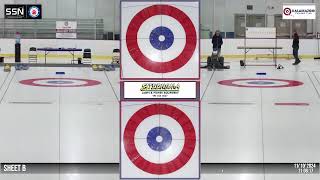 Curling Stadium  Kalamazoo  Sheet B 111024 [upl. by Stringer827]