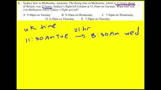 IMC 2006 q8 UKMT Intermediate Maths Challenge [upl. by Ezitram]