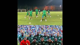 NIGERIA SUPER EAGLES TRAINING SESSION IN IVORY COAST [upl. by Cinimod220]