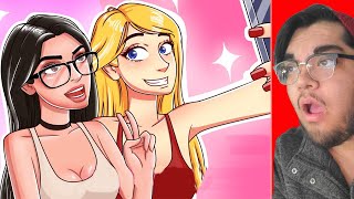 I Met SSSniperWolf In Real Life Animation React [upl. by Ruggiero318]