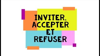 Accepter une invitation à une fête  Learn French through Reading Dialogues [upl. by Oratnek219]