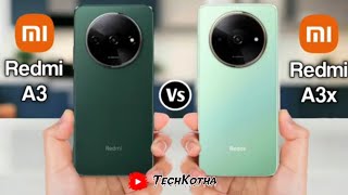 Redmi A3 Vs Redmi A3x [upl. by Ezarra]