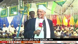 HOTUBA YA SHEIKH MKUU WA TANZANIA KWENYE HADHARA YA MAULID AHBAABUR RASUL HEDARU MKOANI KILIMANJARO [upl. by Ashil393]