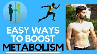 EASY WAYS TO BOOST METABOLISM NO BS [upl. by Freeborn704]