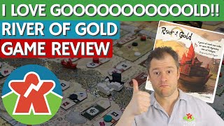 River of Gold  Board Game Review  I Love Gooooooooooold [upl. by Henrik]