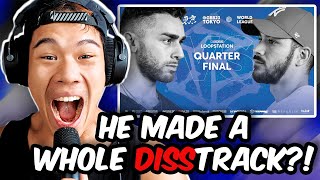 SXIN Reacts  BizKit 🇺🇸 vs MIRSA 🇫🇷  GBB 2023 WORLD LEAGUE  BOSS LOOPSTATION CHAMPIONSHIP [upl. by Lladnew]