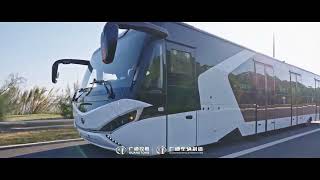 Pure electric  Airport shuttle bus  New energy tarmac bus [upl. by Raynor]