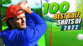 The 100 Greatest Golf Shots of 2022 [upl. by Adnohsar]