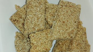 How to make Sierra Leone Benne cake or sesame seeds cake [upl. by Atinele]