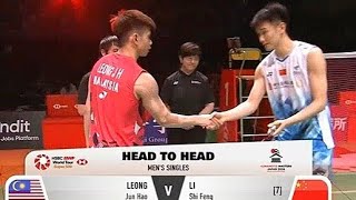 Li Shi Feng chn vs Leong Jun Hao mas  Finals  Kumamoto Masters Japan 2024 [upl. by Renaldo]