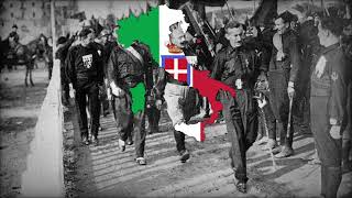 quotGiovinezzaquot  Hymn of the Italian National Fascist Party 1924 Version [upl. by Shultz]