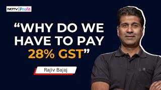 Rajiv Bajaj Slams Governments Tax Policy  NDTV Profit [upl. by Llabmik874]