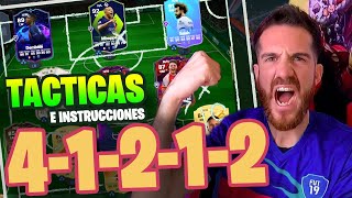 TACTICAS META 41212 en EAFC 24 ¡VAS A GANAR TODO CON ESTA FORMACION FIFA 24 [upl. by Ahsima]