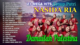 21 Mega Hit Group Putri Nasida Ria  Damailah Palestina [upl. by Sheldon]