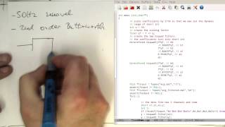 Fixed point IIR filters C demo 0004 [upl. by Concettina778]