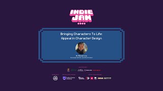 Indie Jam 2024 Bringing Characters To Life Appeal In Character Design with Ili Akmal Isa [upl. by Irrep]