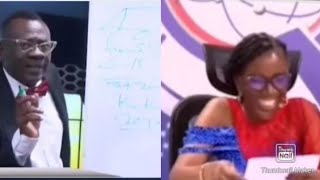 The Moment Madam Kauffman Calls Akrobeto to Solve NSMQ quotProblem of Dayquot Check His Answer [upl. by Eilyab]