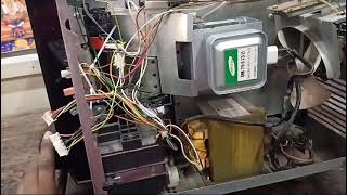 Samsung microwave PCB complaint in my shop Vizianagaram [upl. by Etrem]