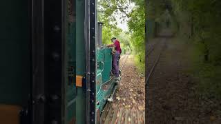 Chaloner working hard uphill at Marley’s Bank LBNGR 2024 autumn steam gala [upl. by Smail857]