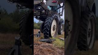 Chainese Tractor Tyre change process  Amazing gadget for Tyre change shorts fact technology [upl. by Faustena]