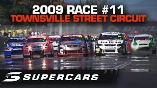 FULL RACE Race 11  Townsville Street Circuit  V8 Supercar Championship Series 2009 [upl. by Grenier]