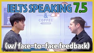 아이엘츠 스피킹 Band 75 한국인 모의시험 피드백 포함 IELTS Speaking edm아이엘츠 [upl. by Einahpet]