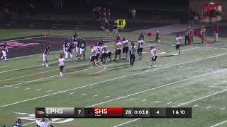 6 Eden Prairie football falls 287 to Shakopee Sabers  Highlights [upl. by Akinuahs120]