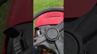 Troy Bilt 42quot Riding Mower April 29th Online Auction Huron SD wwwbenmeyerauctionscom [upl. by Ahsuas530]