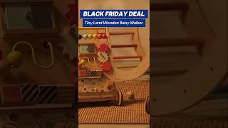 BLACK FRIDAY DEAL TINY LAND WOODEN BABY WALKER blackfridaydeals amazonusa unitedstates [upl. by Robinia513]