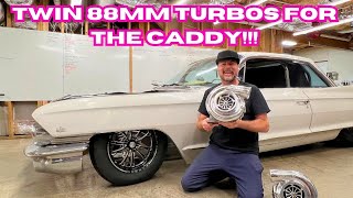 I INSTALL 2500HP WORTH OF TURBOS IN MY 61 CADILLAC COUPE DEVILLE [upl. by Tlevesoor]