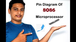 Pin diagram of 8086 Microprocessor in bengali [upl. by Ihdin]