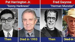 The Munsters 19641966 Cast THEN and NOW [upl. by Niklaus]