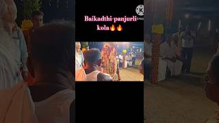 🔥🔥Baikadthipanjurli kola kantara subscribe youtubeshorts kola udupi panjurli kola [upl. by Nolat774]