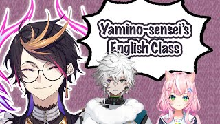 English with Yaminosensei Ft Murakumo Kagetsu amp Yang Nari 【NIJISANJI EN  Shu Yamino】 [upl. by Millard561]